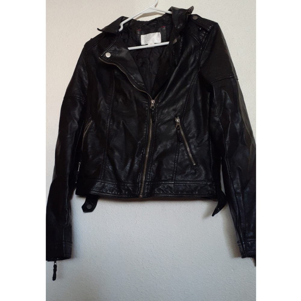 Leather jacket
